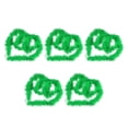 thumbnail image 2 of Guirnalda de plumas de Navidad Bearachild 5 piezas Decoración verde, 2 of 6