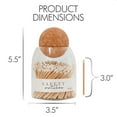 thumbnail image 5 of Safety Matches Glass Match Jar with Approx 135 Decorative Wood White Tip Matches for Candles & Décor | Long 3” Fancy Matchsticks | Glass Match Holder Bottle with Striker, 5 of 7
