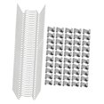 thumbnail image 4 of 100 mini clips para invernadero, clips de alambre de fijación portátiles de acero inoxidable para el hogar., 4 of 9