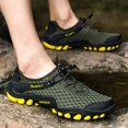thumbnail image 6 of Men's Lightweight Water Shoes Breathable Mesh Aqua Sneakers with Non-Slip Sole, Quick Dry Slip-On Design for Beach, Fishing, Wading, Hiking and Outdoor Water Sports, 6 of 9