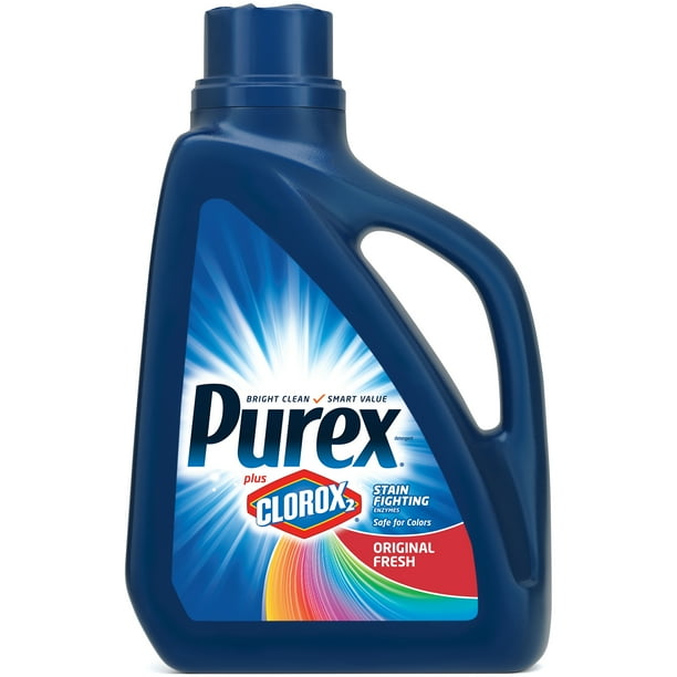 Purex Liquid Laundry Detergent plus Clorox 2 Stain Fighting Enzymes