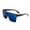Blue_002, variant on XASZHN Oversized Shading Sunglasses Summer Fashion Flat Lens Glasses for UV Protection Black_001 One Size