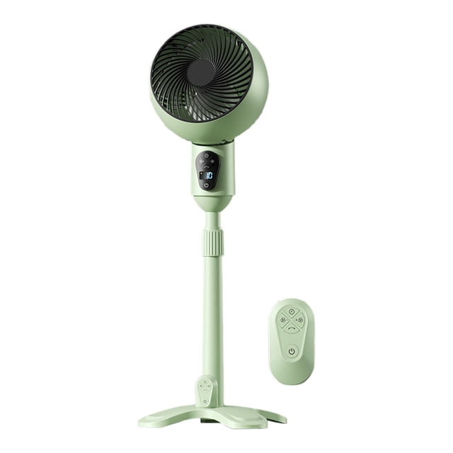 High Power Usb Rechargeable Remote Control Oscillating Air Circulator Fan Home Office Use Adjustable Speed Quiet Type B B