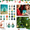 Advent Calendar Keychain_##E, variant on 24Pcs Acrylic 2D Christmas Blind Box Collection Set, Flat Laser Cut Holiday Ornament Figures for Festive Shelf Display, Stackable Tabletop Decor Pieces for Advent Countdown Home Accent #B