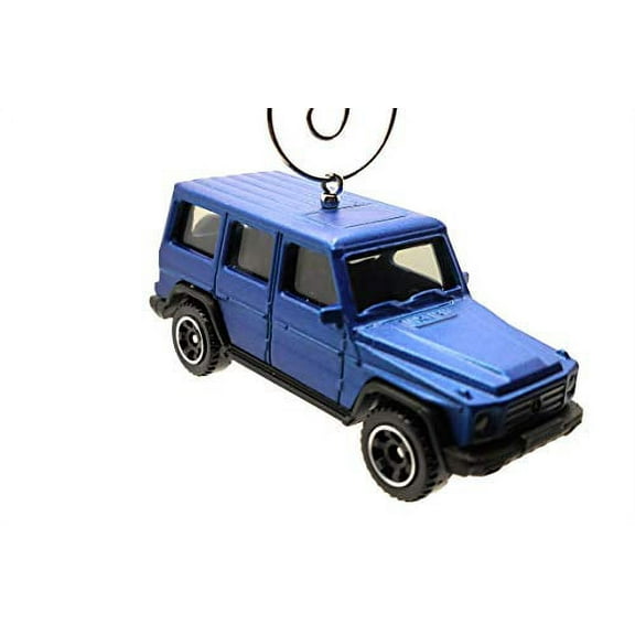 2015 Mercedes-Benz G550 Christmas Ornament 1:64 Blue