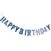 Happy Birthday Letters Shark Pattern Paper Banner for Kids Birthday Party Decorations and Suppliers