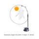 thumbnail image 2 of Cat Funny Feather Stick with Bell Kitten Auto Playing Teaser Wand Toy (02) JShteea Libre de BPA, 2 of 9