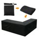 thumbnail image 3 of Funda impermeable para muebles de esquina en forma de L para exteriores, para jardín, patio, sofá de ratán, 3 of 4