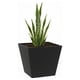 thumbnail image 1 of Maceta Cuadrada Elly Decor Clavel con Drenaje Color Negro 30 x 30 cm, 1 of 6