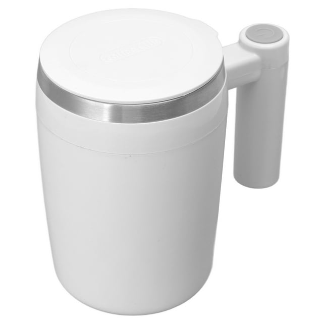 Taza de Agitación Automática, Agitación Física Operación simple 380 ml Taza de Agitación Magnética Cargo Aislamiento Térmico para Hogar