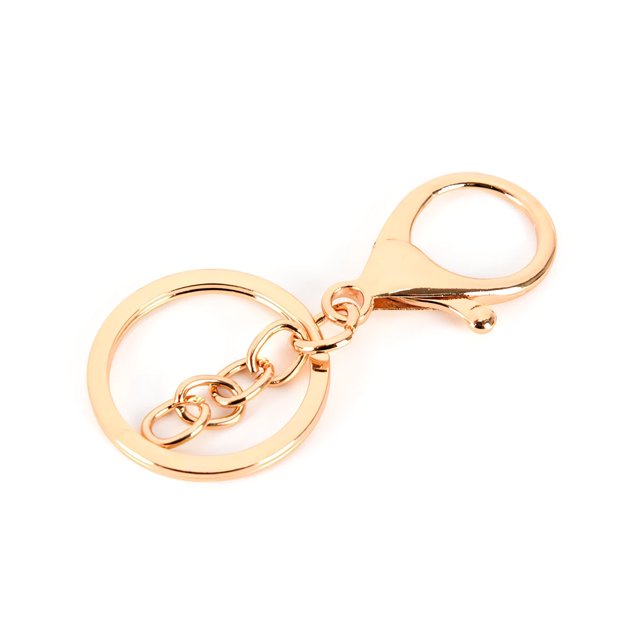 Bearachild 10 Uds llavero Clips largos autoensamblaje hecho a mano langosta cordón broche clave gancho joyería correas componentes Accesorios Almacenamiento y organización del hogar Oro Bearachild HA073823-01