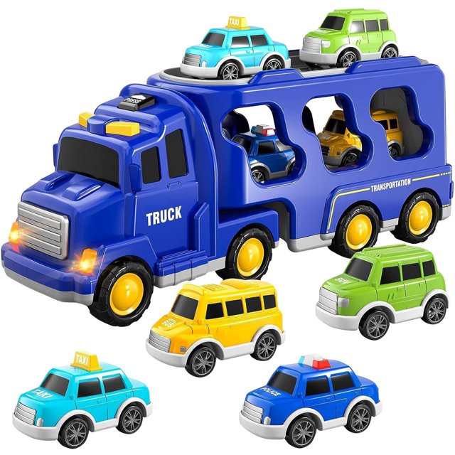 Maojin Toy Story Juguetes Vehículo De Transporte Ligero Y Musical, Vehículo De Ingeniería De Transporte De Juguetes para Niños