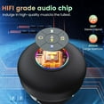 thumbnail image 5 of Bluetooth Floating Pool Speaker, Bluetooth Waterproof Speaker with LED Light, Bluetooth Suction Cup Speaker, Portable Bluetooth Speaker for Shower, Travel, Pool, River Floating, and Outdoor Fun, 5 of 9