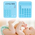 thumbnail image 1 of Calculator Baby  Toy, Soft Silicone Infant Teething Sensory Toy With Sensory Development Hand Eye Coordination, 1 of 8