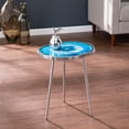 thumbnail image 3 of Southern Enterprises Norcova Accent Table, 20"H x 17"W x 14"D, Blue, 3 of 3