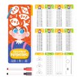 thumbnail image 1 of Lipstore Kids Math Flash Cards Games Interactive Early Education Math Dry Erase Cards Addition, 1 of 8
