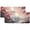 Pattern-1, variant on Japanese Cherry Blossom Valance Curtain for Kitchen Asian Mountain Sun Watercolor Floral Window Valance for Living Room Bedroom, Kitchen Valance Rod Pocket Window Curtain 54 by 18 in, 2 Panel