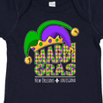 thumbnail image 4 of Inktastic Mardi Gras New Orleans Louisiana Jester Hat Boys or Girls Baby Bodysuit, 4 of 5