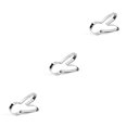 thumbnail image 4 of serony NEW Kitchen 4pcs Stainless Cookie Biscuit Mold Pastry Baking Press Template silver 3Set, 4 of 6