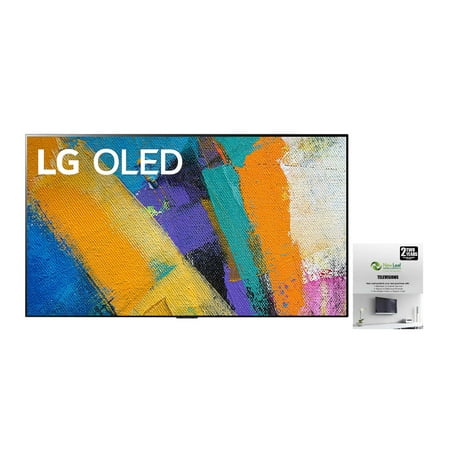 LG GX 77 inch Class with Gallery Design 4K Smart OLED TV with ThinQ Bundle