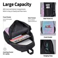 thumbnail image 4 of Balery Fantasy Gradient Mochila Escolar 3 en 1 para Niños - Mochila Resistente con Lonchera Térmica y Estuche - Mochila Escolar para Niños y Niñas, 4 of 7