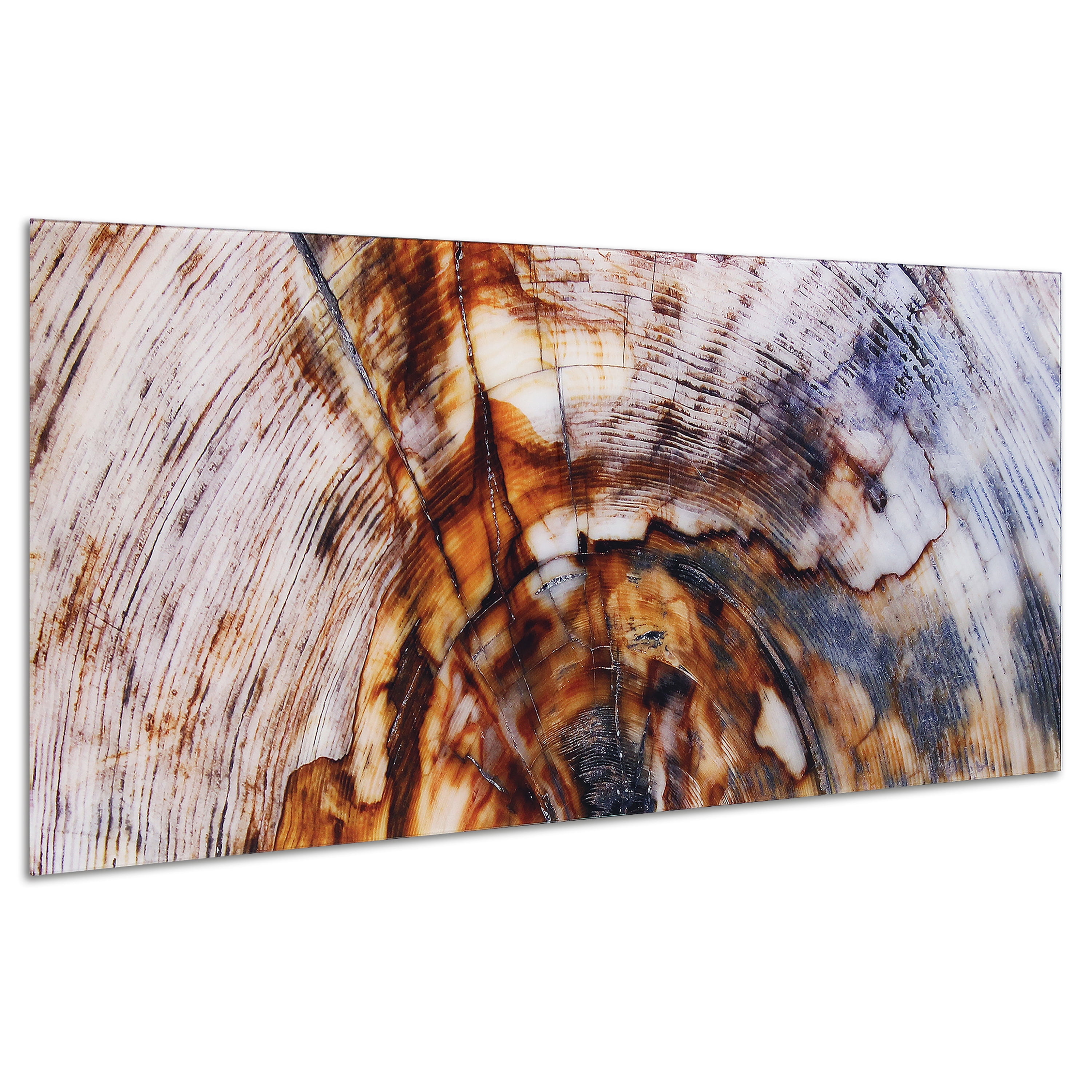 Direct Impact A Frameless Free Floating 63.00" x 24.00" Painting Art Prints, by Empire Art