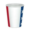 Patriotic Beverage Cups 9 Oz- 12 Pack(8 Per Package)- Hot & Cold Use