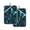 Blue-green Butterfly Pattern, variant on 2 Pack Pot Holders for Kitchen Heat Resistant Hot Pads Sets for Cooking Baking Fox Skull