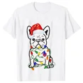 thumbnail image 4 of Camisetas divertidas de Bulldog Francés con diseño de árbol de perro, ropa femenina con gráfico de amante de los perros Y2k, ropa informal estilo Hip Hop, camisetas de manga corta, 4 of 5