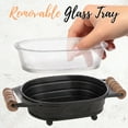 thumbnail image 6 of Autumn Alley Matte Black Metal & Glass Modern Farmhouse Soap Dish for Bathroom, 6 of 8