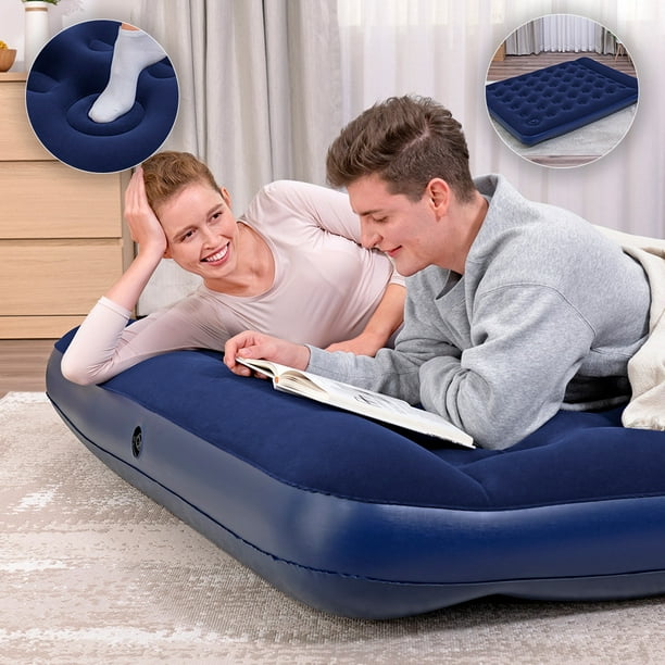 Colchón Inflable Bestway Con Bomba Pie Integrada Bodega Aurrera