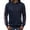 Blue, variant on gbyLJF Men's Pullover Hoodie Long Sleeve Striped Sweatshirt Fashion Casual Sports Top with Pockets