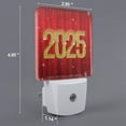 thumbnail image 3 of KLL Happy New Year 2025 F for Night Lights,Auto Sensor Night Lamp Plug in Night Light with Dusk-to-Dawn Light Sensor LED Nightlightfor Adults & Kids Room/Bedroom/Hallway, 3 of 7
