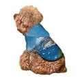 thumbnail image 5 of Sikiie Colorful Mediterranean Village Dog Hoodie,Dog Clothes,Dog Sweatshirt ,Dog Shirt, Dog Clothes for Puppy Kitten Small Dogs Cats-X-Large, 5 of 7