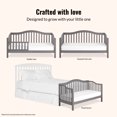 thumbnail image 5 of Dream On Me Austin Toddler Daybed in Storm Grey, 5 of 8