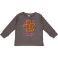 thumbnail image 3 of Inktastic Sugar & Spice Gingerbread Girls Long Sleeve Toddler T-Shirt, 3 of 5