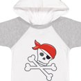 thumbnail image 4 of Inktastic Pirate Skull and Crossbones Boys or Girls Baby Bodysuit, 4 of 5