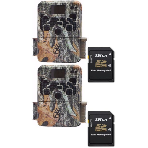 Browning Trail Camera 2018 Strike Force Extreme BTC5HDX 2 Units + 2 16