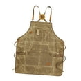 thumbnail image 2 of Delantal de lona Strade Fareast Limited delantal de trabajo para barbacoa caqui, 2 of 8