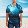 thumbnail image 4 of Lsque Happy Halloween-1 pattern Hawaiian Shirt for Men, Unisex Summer Beach Casual Short Sleeve Button Down Shirts-Medium, 4 of 9