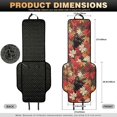 thumbnail image 7 of Eheartsgir Black Cat Maple Leaf Car Front Seat Covers for Pet, Breathable Non-Slip Car Seat Covers for SUV, Polyester Vehicle Seat Protector, 7 of 7