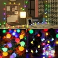 thumbnail image 3 of LED String Lights USB Plug in 19 Color Changing String Lights with Remote 21.3FT 50 LED Multicolor Globe Fairy Lights for Bedroom Indoor outdoor Girls Dorm Wedding Party Christmas Tree Decorations, 3 of 17