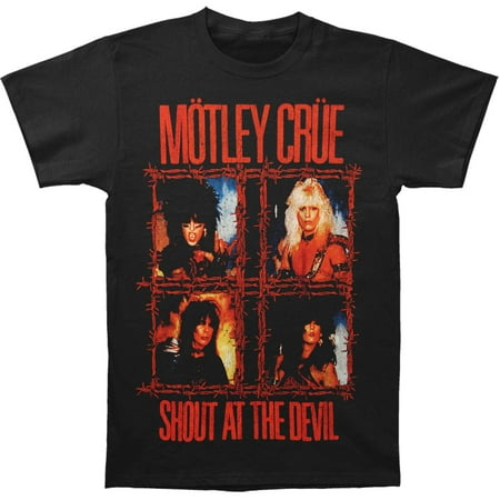 Motley Crue Men's Shout Wire T-shirt Black