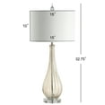 thumbnail image 4 of JONATHAN Y Dew Drop 32.75" Glass/Crystal LED Table Lamp, Champagne, JYL2070A, 4 of 8