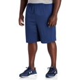 Big and Tall Essentials by DXL Men's Mesh Shorts, Black/Navy, 2XL, Pack