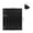 Black, variant on White, 35.4 * 23.6inch Single Swinging Door, Square Cafe Saloon Swing Door with 3 Hinges,1.37in Thick Solid Wood Partition Door for Hallway Kitchen Bar Pub Shop