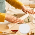 thumbnail image 2 of Clay Pottery Bat DIY Gypsum Wheel Bat Ceramic Art Drying Board Tool for Pottery Class, 2 of 9