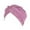 Purple, variant on WomenâS Turbans Knot Tied Bonnet Cap, Headwraps Hats with Forehead Folds - Hats for Women Khaki