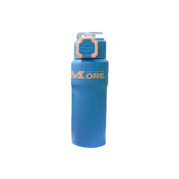 fastboy Thermo Bottle With Forstraw Keeps Water Cold For Hours Stainless Steel Water Bottles Thermal Bottle blue