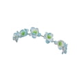 thumbnail image 1 of Couronne de Cheveux de Fleur de Femmes - Turquoise, 1 of 1